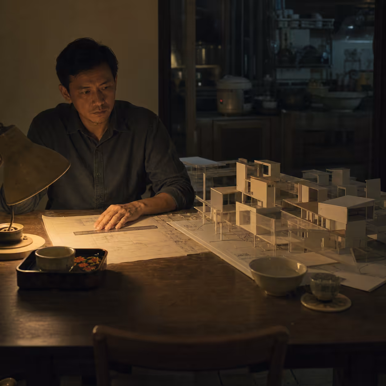 A strategic architect orchestrating multiple AI agents and modular systems in a 48-hour prototyping sprint
